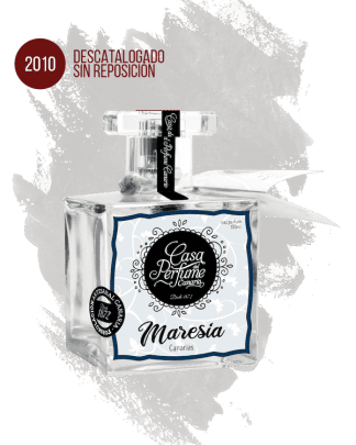 Perfume maresía 2010, Descatalogado