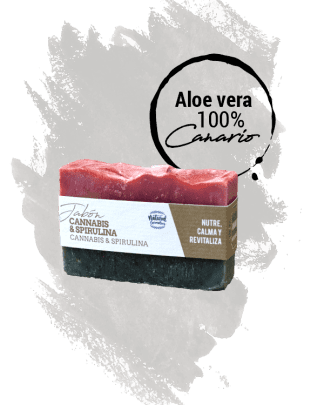 Jabón de Cannabis y Spirulina